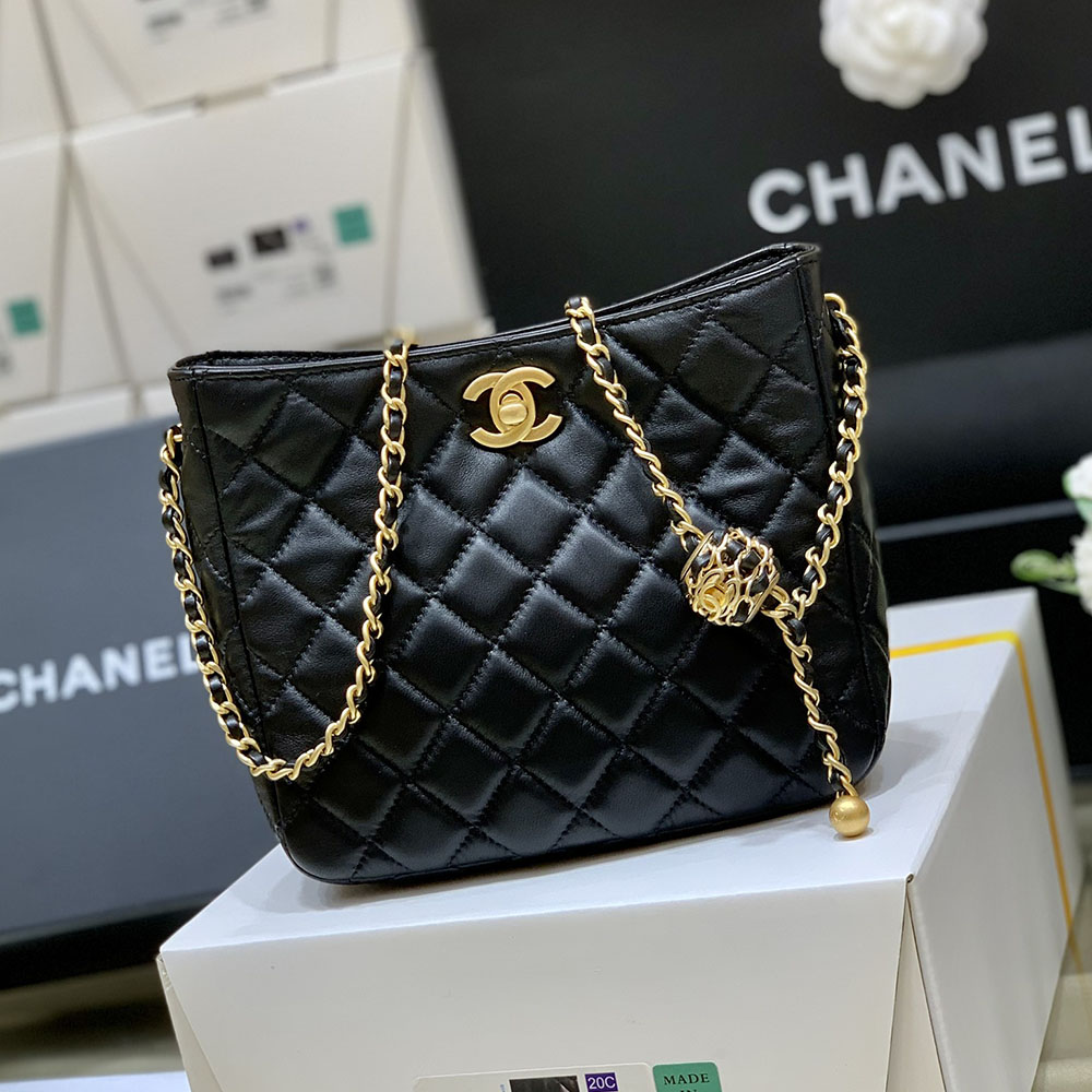 シャネル コピー 春夏コレクション ゴールドボール Hobo バッグ AS3259 - 商品画像 8