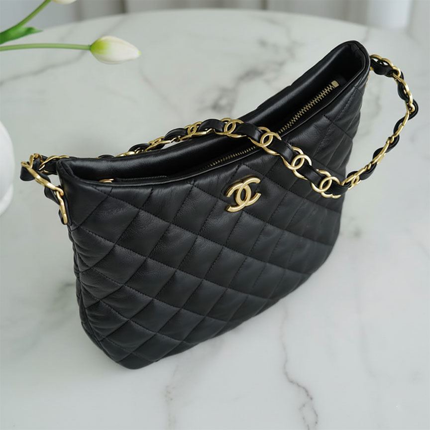 シャネル スーパーコピー HOBO ショルダーバッグ AS3631 ブラック - 商品画像 6
