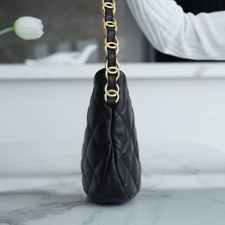 シャネル スーパーコピー HOBO ショルダーバッグ ブラック AS3562 - 商品画像 3