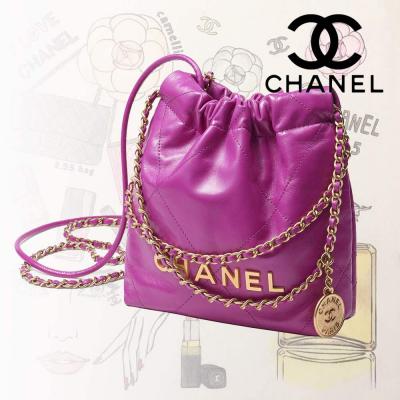 シャネル スーパーコピー CHANEL 22 ミニ ハンドバッグ パープル AS3980 B08037 NQ338 - 商品画像 2