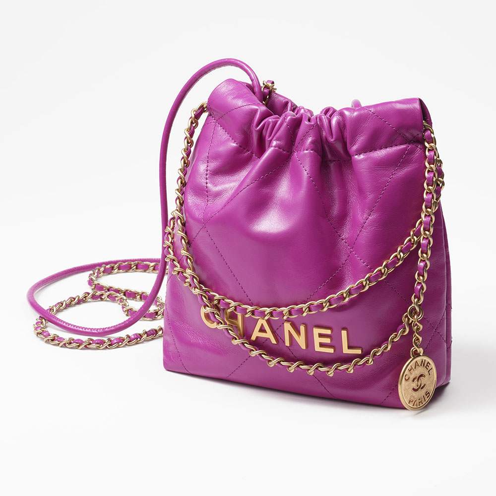 シャネル スーパーコピー CHANEL 22 ミニ ハンドバッグ パープル AS3980 B08037 NQ338 - 商品画像 10