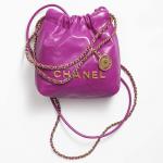 シャネル スーパーコピー CHANEL 22 ミニ ハンドバッグ パープル AS3980 B08037 NQ338 - 商品画像 7