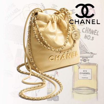シャネル スーパーコピー CHANEL 22 ミニ ハンドバッグ イエロー AS3980 B08037 NQ387 - 商品画像 2