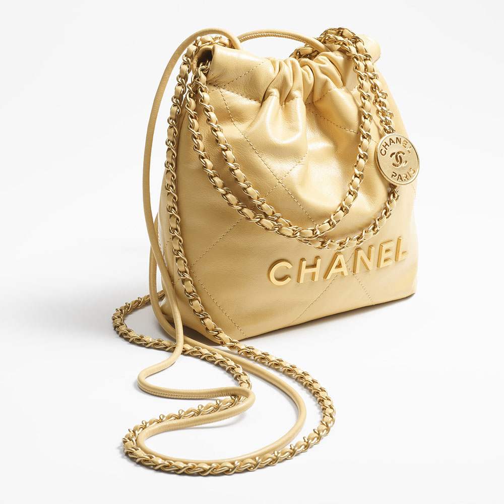 シャネル スーパーコピー CHANEL 22 ミニ ハンドバッグ イエロー AS3980 B08037 NQ387 - 商品画像 10