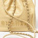 シャネル スーパーコピー CHANEL 22 ミニ ハンドバッグ イエロー AS3980 B08037 NQ387 - 商品画像 5