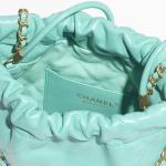 シャネル スーパーコピー CHANEL 22 ミニ ハンドバッグ ターコイズ AS3980 B08037 NS837 - 商品画像 9