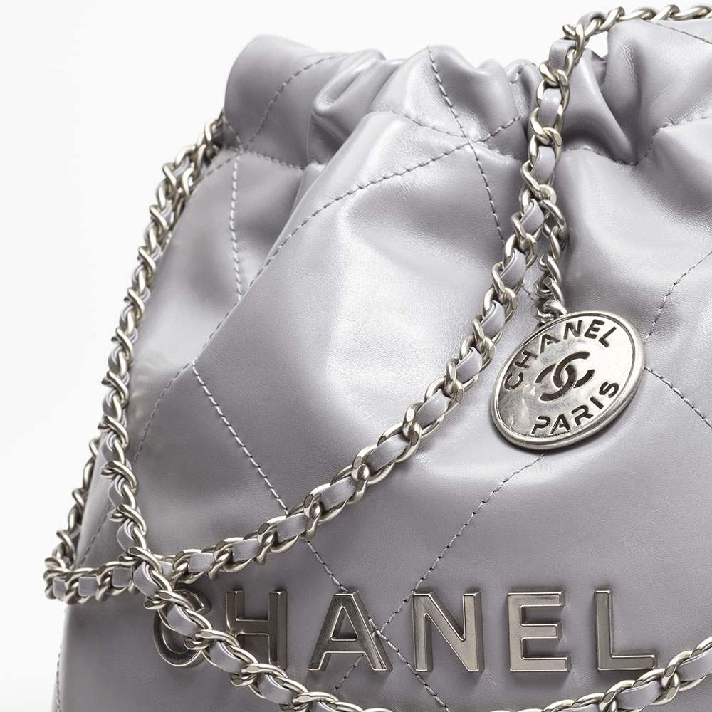 シャネル スーパーコピー CHANEL 22 ミニ ハンドバッグ グレー AS3980 B08872 NQ335 - 商品画像 1