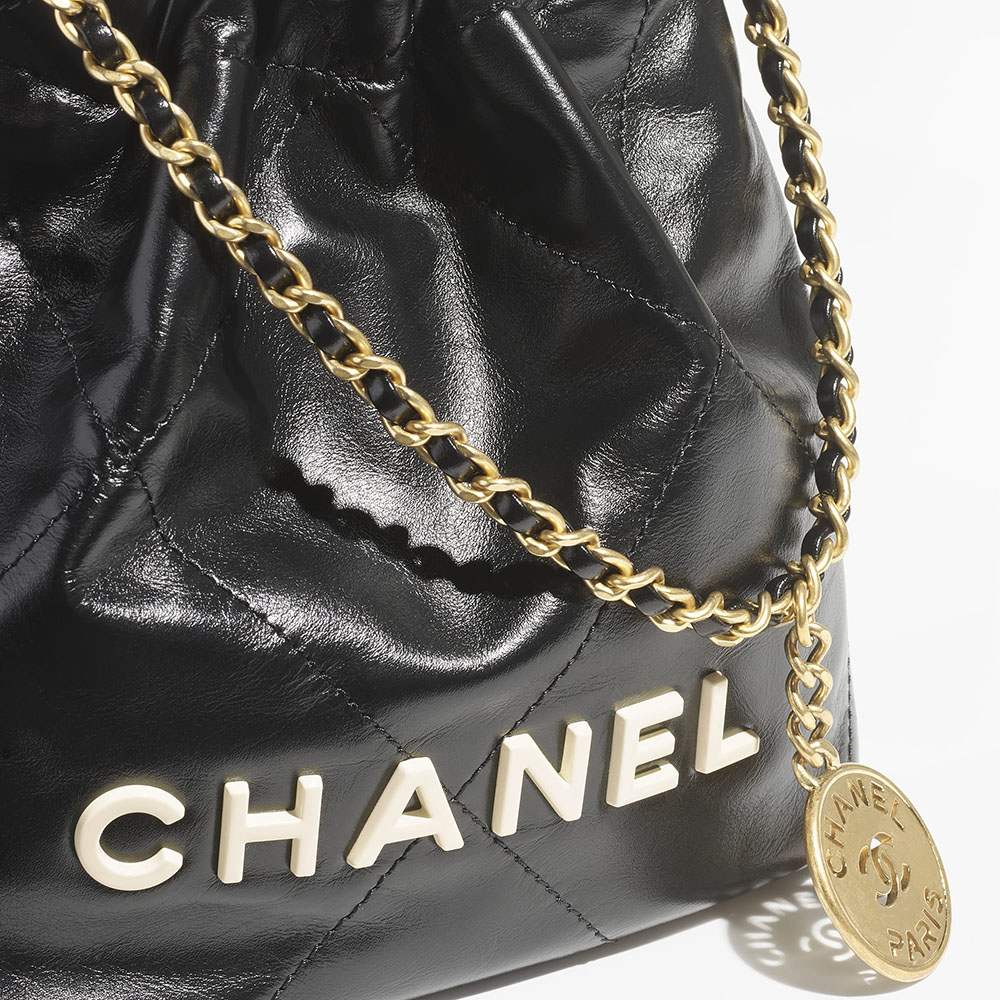 シャネル スーパーコピー CHANEL 22 ミニ ハンドバッグ ブラック AS3980 B09859 94305 - 商品画像 1