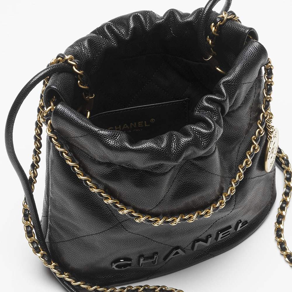 シャネル スーパーコピー CHANEL 22 ミニ ハンドバッグ ブラック AS3980 B14407 94305 - 商品画像 6