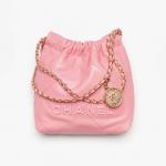 シャネル スーパーコピー CHANEL 22 ミニ ハンドバッグ コーラルピンク AS3980 B14407 NR646 - 商品画像 7