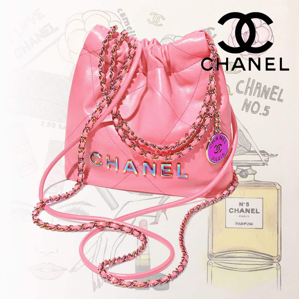 シャネル スーパーコピー CHANEL 22 ミニ ハンドバッグ コーラルピンク AS3980 B15000 NS836 - 商品画像 8