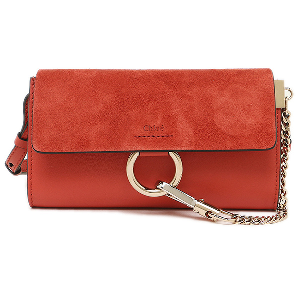 クロエスーパーコピー 財布 CHLOE 3P0796 H2O BJR FAYE 長財布 SEPIA RED - 商品画像 1