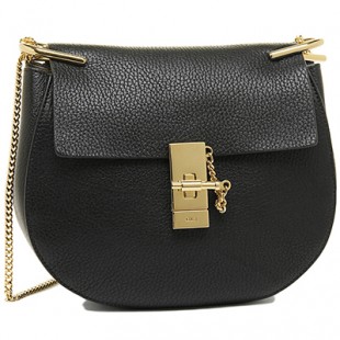 クロエコピー バッグ CHLOE 3S1038 944 001 ドリュー DREW NANO SADDLE BAG ショルダーバッグ BLACK