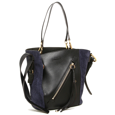 CHLOEコピー バッグ クロエ 3S1282 HEU 001 MYER SMALL DOUBLE CARRY BAG トートバッグ BLACK - 商品画像 7