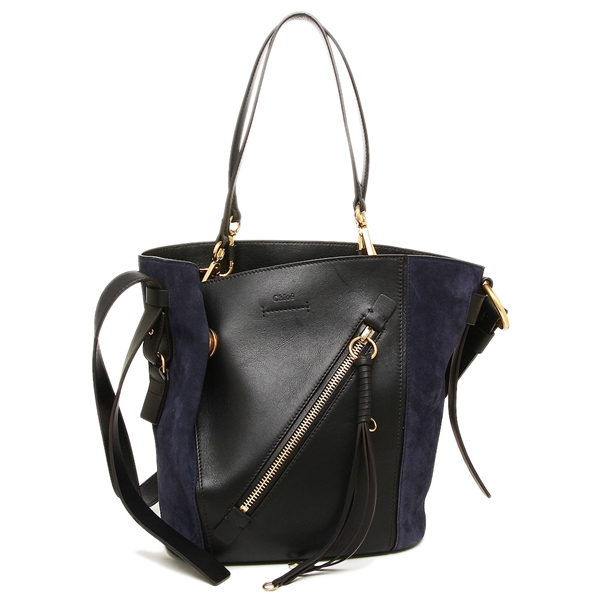 CHLOEコピー バッグ クロエ 3S1282 HEU 001 MYER SMALL DOUBLE CARRY BAG トートバッグ BLACK - 商品画像 1