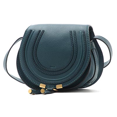 クロエコピー Chloe ショルダーバッグ MARCIE/マーシー LEATHER STEEL BLUE ブルー系 3p0580 161 bf4 レディース - 商品画像 6