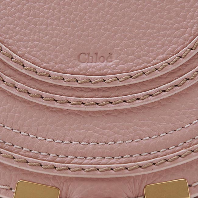 クロエスーパーコピー Chloe ショルダーバッグ MARCIE マーシー LEATHER ANEMONE PINK ピンク系 3p0580 161 45m レディース - 商品画像 3