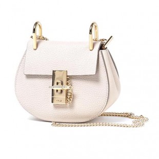 クロエコピー Chloe ショルダーバッグ DREW ドリュー LEATHER ABSTRACT WHITE ベージュ系 3s1038 944 b9e レディース