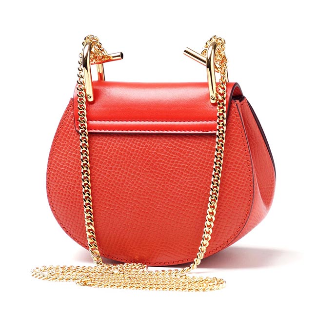クロエスーパーコピー Chloe ショルダーバッグ DREW ドリュー LEATHER CORAL POP オレンジ系 3s1038 h0x b9j レディース - 商品画像 7