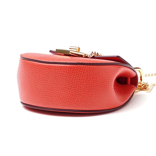 クロエスーパーコピー Chloe ショルダーバッグ DREW ドリュー LEATHER CORAL POP オレンジ系 3s1038 h0x b9j レディース - 商品画像 1