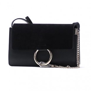 クロエスーパーコピー Chloe ショルダーバッグ FAYE フェイ LEATHER BLACK ブラック系 3s1127 h2o 001 レディース