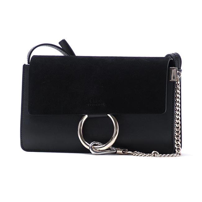 クロエスーパーコピー Chloe ショルダーバッグ FAYE フェイ LEATHER BLACK ブラック系 3s1127 h2o 001 レディース - 商品画像 2