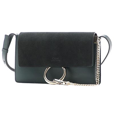 クロエコピー Chloe ショルダーバッグ FAYE フェイ LEATHER INTENSE GREEN グリーン系 3s1127 h20 be3 レディース - 商品画像 6