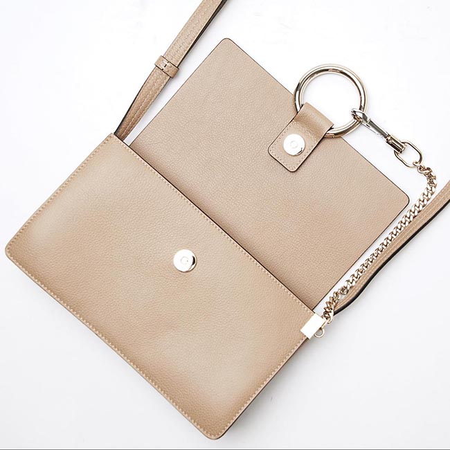 クロエコピー Chloe ショルダーバッグ FAYE フェイ LEATHER CHESTNUT CREAM ベージュ系 3s1127 h8j bcr レディース - 商品画像 4