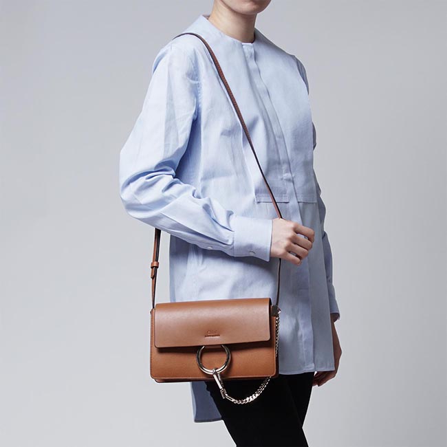 クロエスーパーコピー Chloe ショルダーバッグ FAYE フェイ LEATHER CARAMEL ブラウン系 3s1127 h8j bdu レディース - 商品画像 3