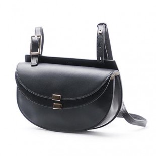 クロエコピー Chloe ショルダーバッグ GEORGIA ジョージア LEATHER BLACK ブラック系 3s1207 h9a 001 レディース