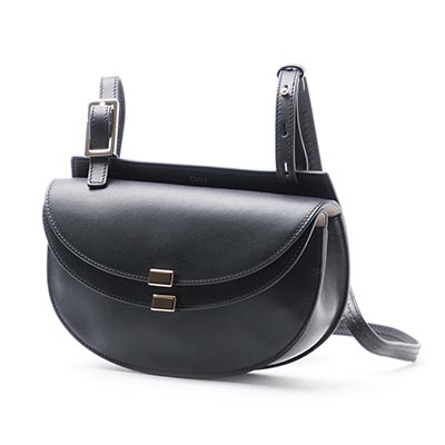 クロエコピー Chloe ショルダーバッグ GEORGIA ジョージア LEATHER BLACK ブラック系 3s1207 h9a 001 レディース - 商品画像 7