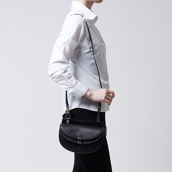 クロエコピー Chloe ショルダーバッグ GEORGIA ジョージア LEATHER BLACK ブラック系 3s1207 h9a 001 レディース - 商品画像 4
