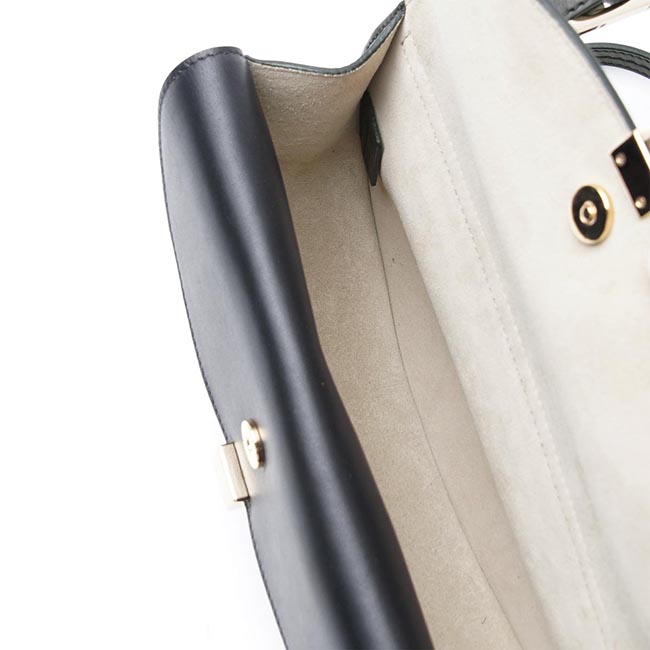 クロエコピー Chloe ショルダーバッグ GEORGIA ジョージア LEATHER BLACK ブラック系 3s1207 h9a 001 レディース - 商品画像 5