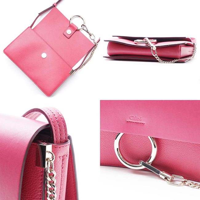クロエスーパーコピー Chloe ショルダーバッグ FAYE フェイ LEATHER DREAMY PINK ピンク系 3s1127 h8j bhz レディース - 商品画像 3