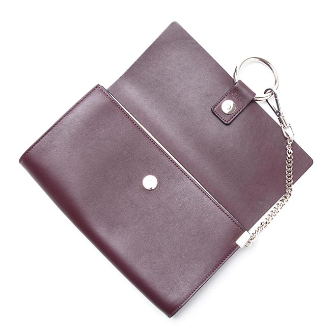 クロエコピー Chloe クラッチバッグ FAYE フェイ LEATHER DARK PURPLE パープル系 3s1228 h2o 85c レディース - 商品画像 1