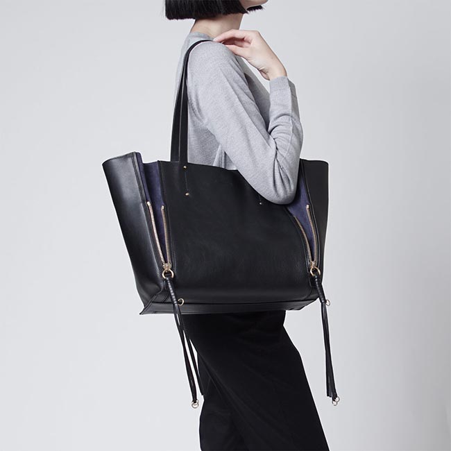 クロエスーパーコピー Chloe トートバッグ MILO マイロ LEATHER BLACK ブラック系 3s1271 heq 001 レディース - 商品画像 8