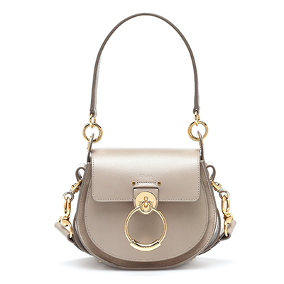 Chloeスーパーコピー クロエ CHC18WS153A3723W テス レザー 2way ショルダーバッグ ポシェット ハンドバッグ モッティグレー 鞄 レディース - 商品画像 4