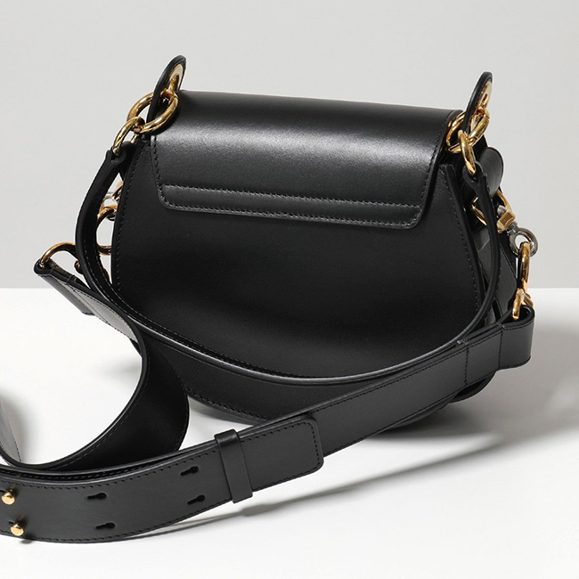スーパーコピーChloe クロエ CHC18WS153A37 TESS テス レザー 2way ショルダーバッグ ポシェット ハンドバッグ 001/Black 鞄 レディース - 商品画像 1