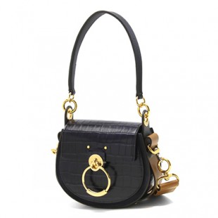 クロエスーパーコピー CHLOE ショルダーバッグ/ハンドバッグ テス/TESS クロコ型押し フルブルーネイビー CHC19SS153 A87 4D4 レディース