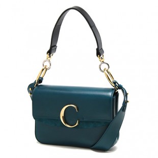クロエ ショルダーバッグ/ハンドバッグ バッグ レディース クロエ C ネイビーインク CHC19SS191 A37 43C