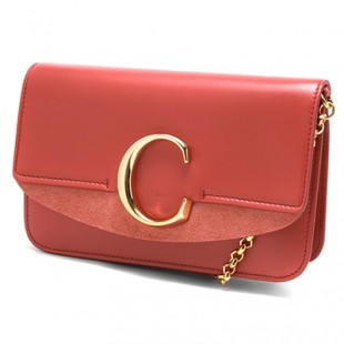 クロエ ショルダーバッグ バッグ レディース クロエ C スカーレットピンク CHC19SS192 A37 6AM
