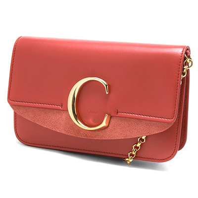 クロエ ショルダーバッグ バッグ レディース クロエ C スカーレットピンク CHC19SS192 A37 6AM - 商品画像 6