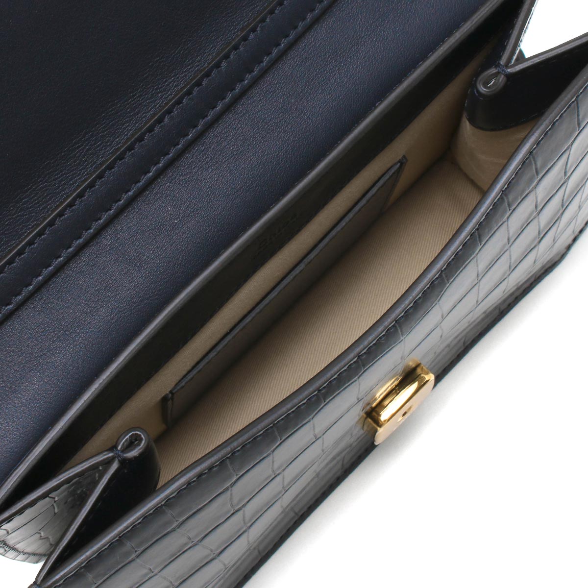 クロエ ショルダーバッグ バッグ レディース クロエ C クロコ型押し フルブルーネイビー CHC19SS192 A87 4D4 - 商品画像 3