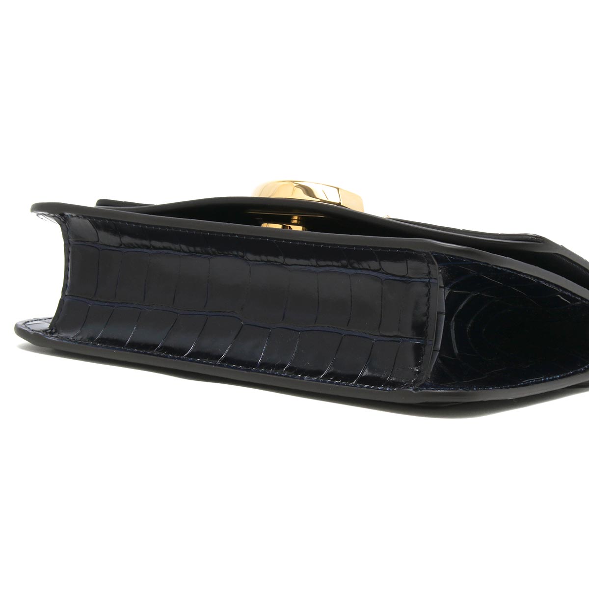 クロエ ショルダーバッグ バッグ レディース クロエ C クロコ型押し フルブルーネイビー CHC19SS192 A87 4D4 - 商品画像 1