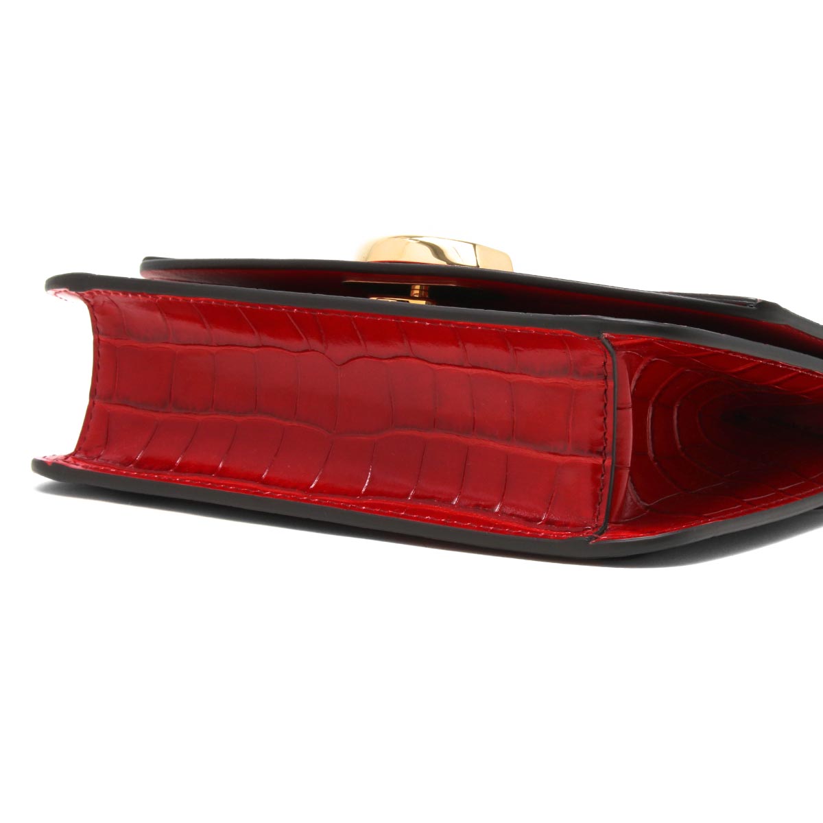 クロエ ショルダーバッグ バッグ レディース クロエ C クロコ型押し ダスキーレッド CHC19SS192 A87 634 - 商品画像 1
