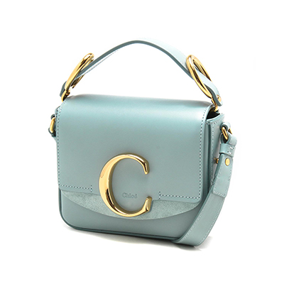 クロエ ショルダーバッグ/ハンドバッグ/ミニバッグ バッグ レディース クロエ C フェイドブルー CHC19US193 A37 44L - 商品画像 6