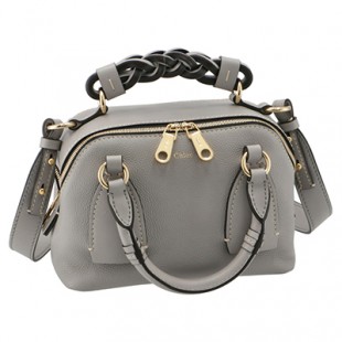 クロエコピー CHLOE ショルダーバッグ ダリア スモール DARIA ハンドバッグ グレー系 CHC20US361 C62 039