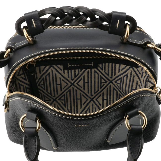 クロエスーパーコピー CHLOE ショルダーバッグ ダリア スモール DARIA ハンドバッグ ブラック系 CHC20US361 C62 4D4 - 商品画像 7
