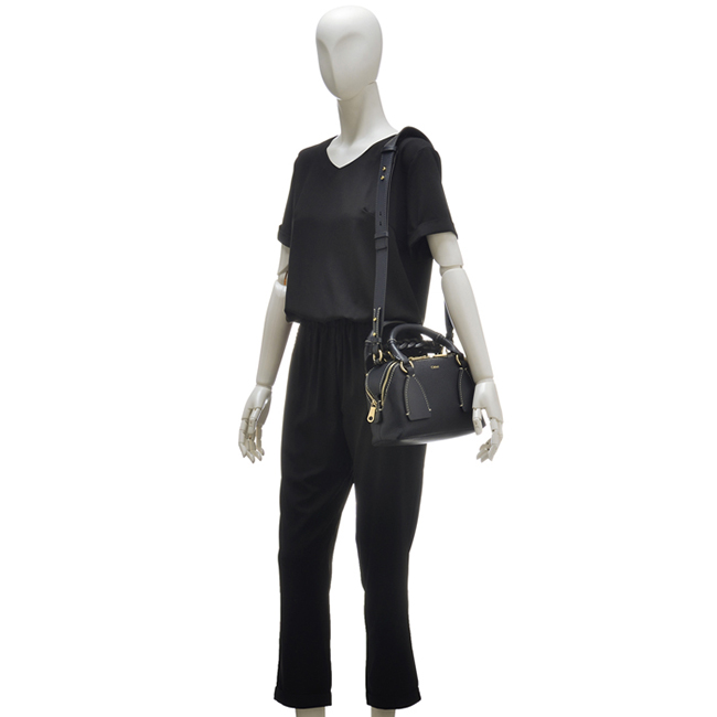 クロエスーパーコピー CHLOE ショルダーバッグ ダリア スモール DARIA ハンドバッグ ブラック系 CHC20US361 C62 4D4 - 商品画像 9