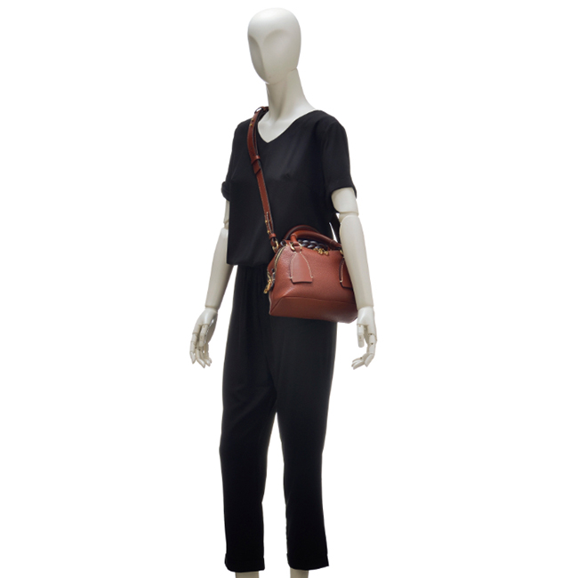 クロエコピー CHLOE ショルダーバッグ ダリア スモール DARIA ハンドバッグ セピアブラウン CHC20US361 C62 27S - 商品画像 9